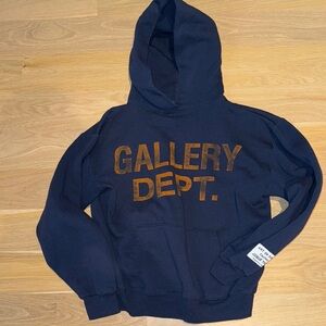 Kids Unisex Gallery Dept. Deep Blue Hoodie